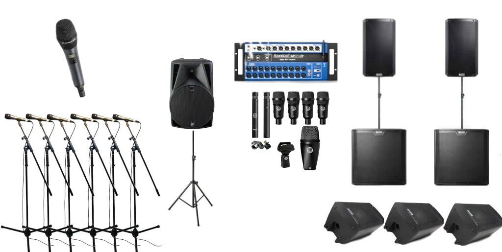 Individual components of This is the main stage